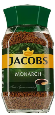 Кава розчинна Jacobs Monarch, 190 г